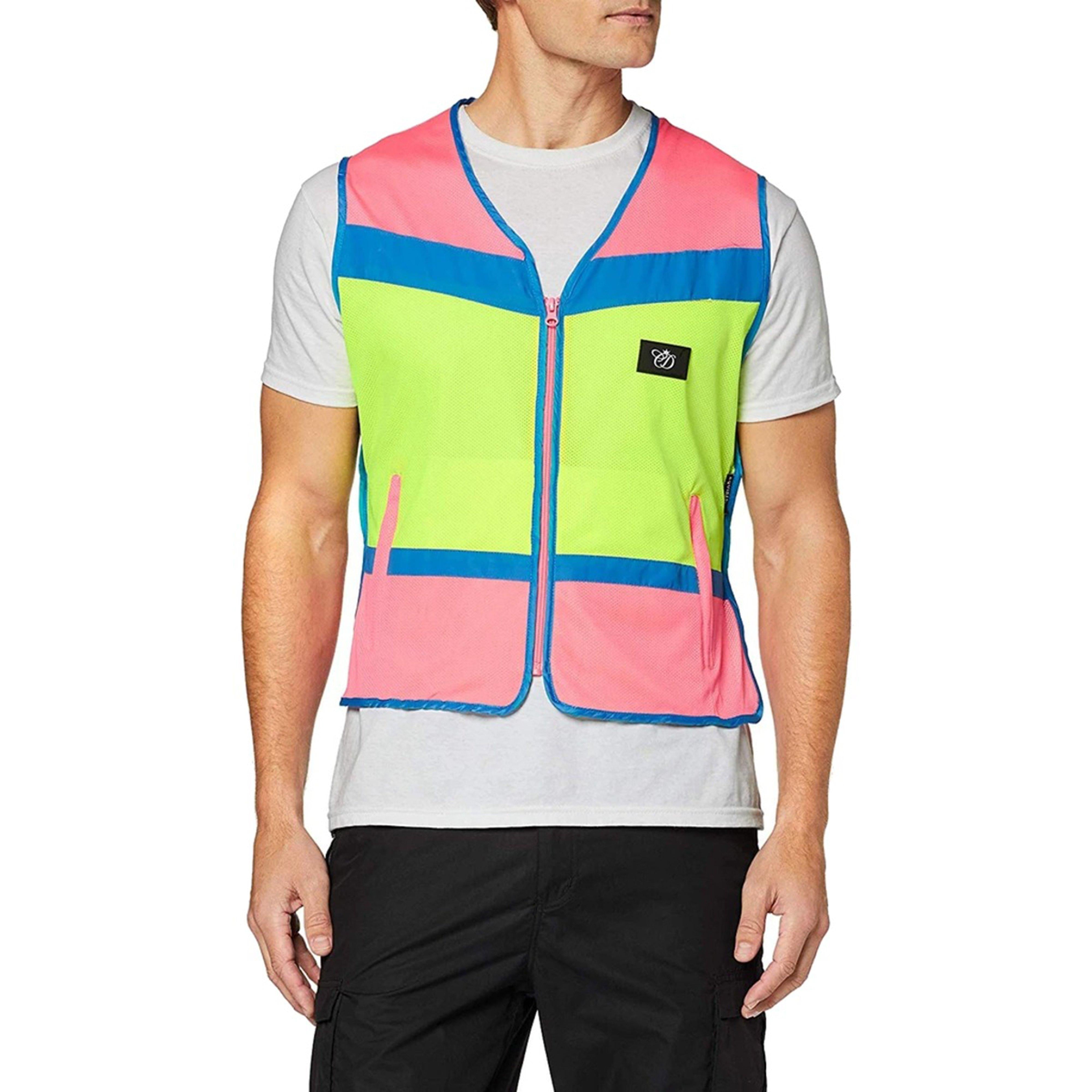 Charlotte Dujardin Multi-Coloured Waistcoat Pink/Yellow