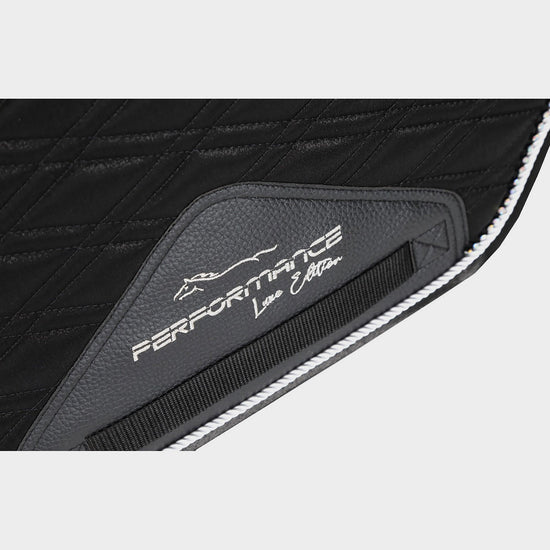 Performance Euro Cut Luxe Saddle Pad Black