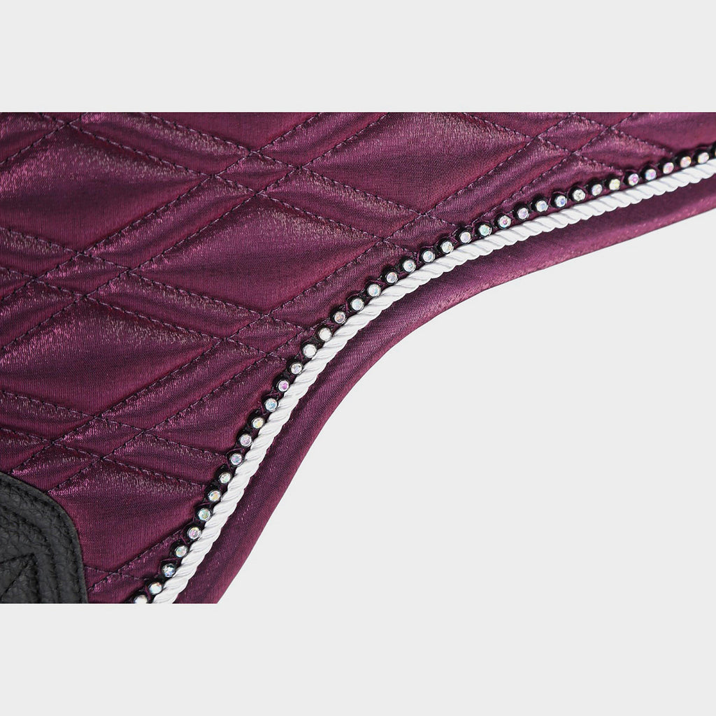Performance Euro Cut Luxe Saddle Pad Plum