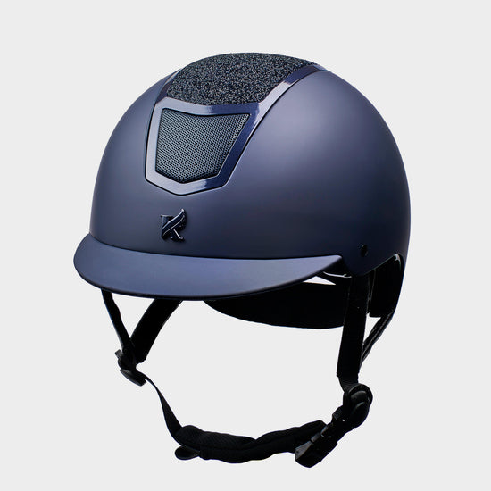 Valentina Riding Hat Navy