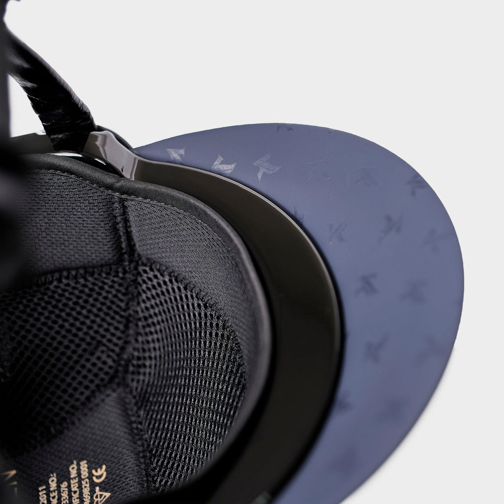 Valentina Riding Hat Navy