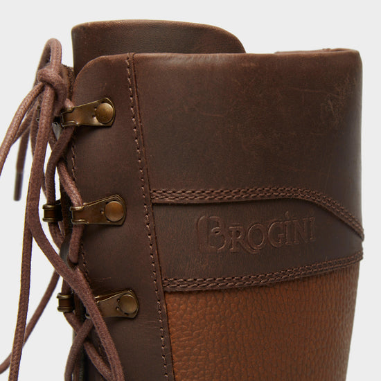 Malito Laced Country Boots Brown