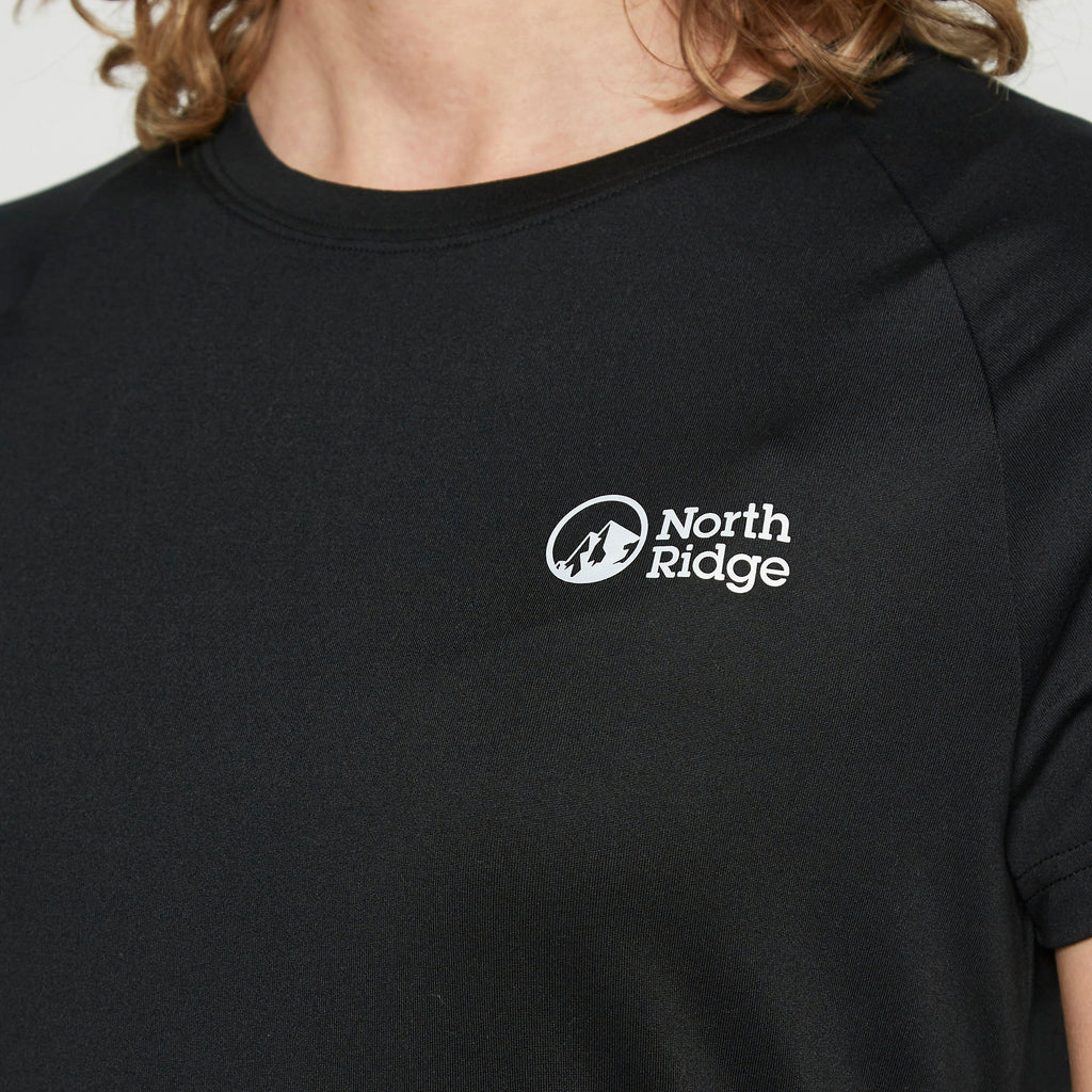 Womens Tech Tee Plus Black