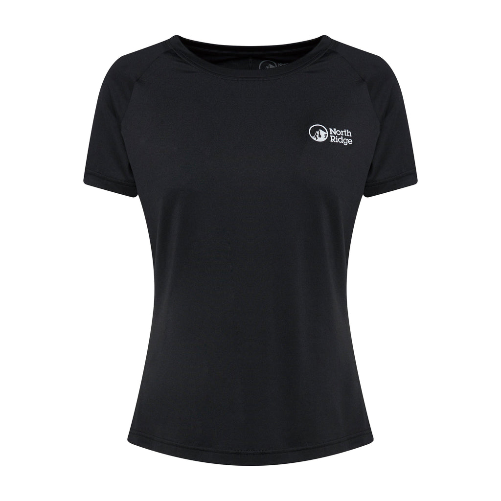 Womens Tech Tee Plus Black