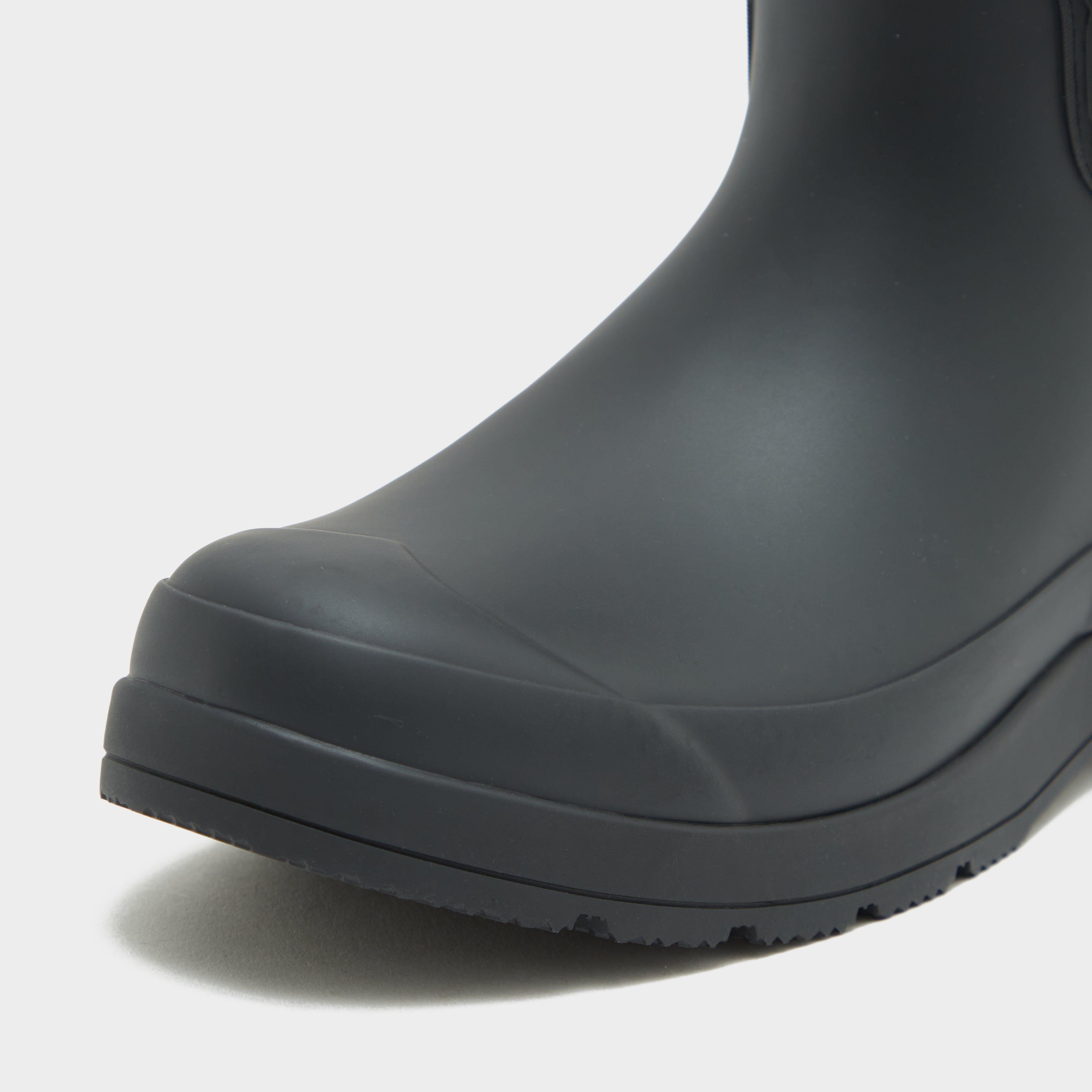 Womens Play Short Neoprene Wellington Boots Black