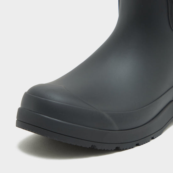 Womens Play Short Neoprene Wellington Boots Black