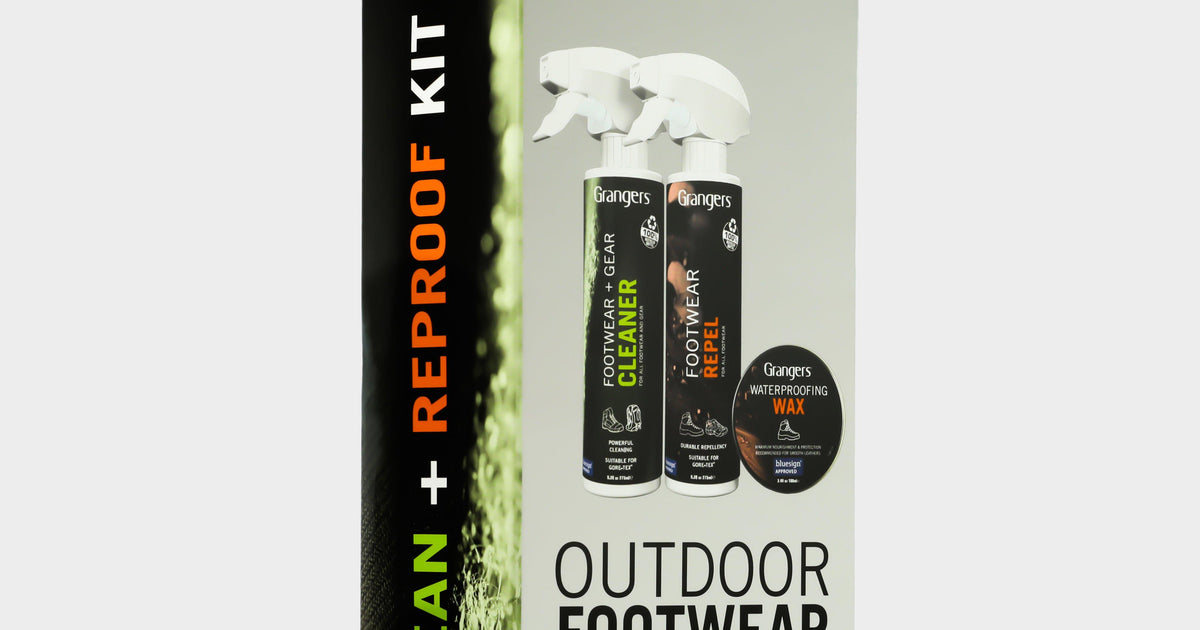 Grangers Footwear Clean & Reproof Kit – Naylors