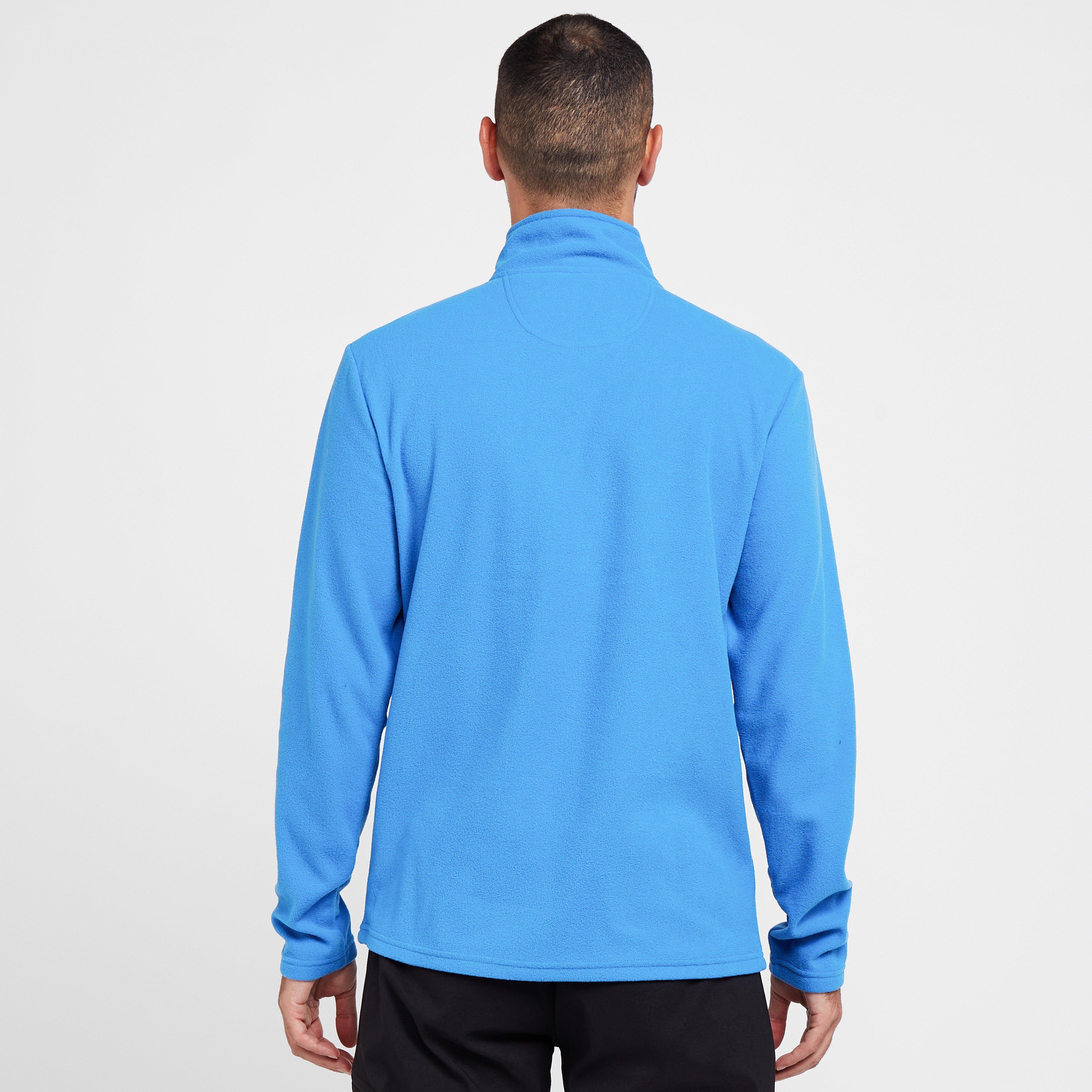 Mens Bracken Half Zip Fleece Blue