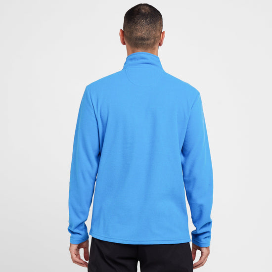 Mens Bracken Half Zip Fleece Blue