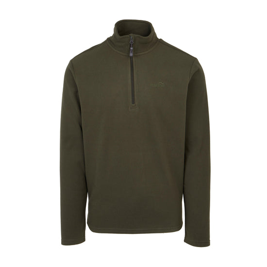 Mens Bracken Half Zip Fleece Khaki