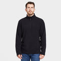 Mens Bracken Half Zip Fleece Black
