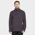 Mens Bracken Half Zip Fleece Grey