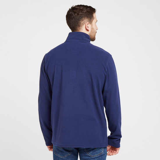 Mens Bracken Half Zip Fleece Navy
