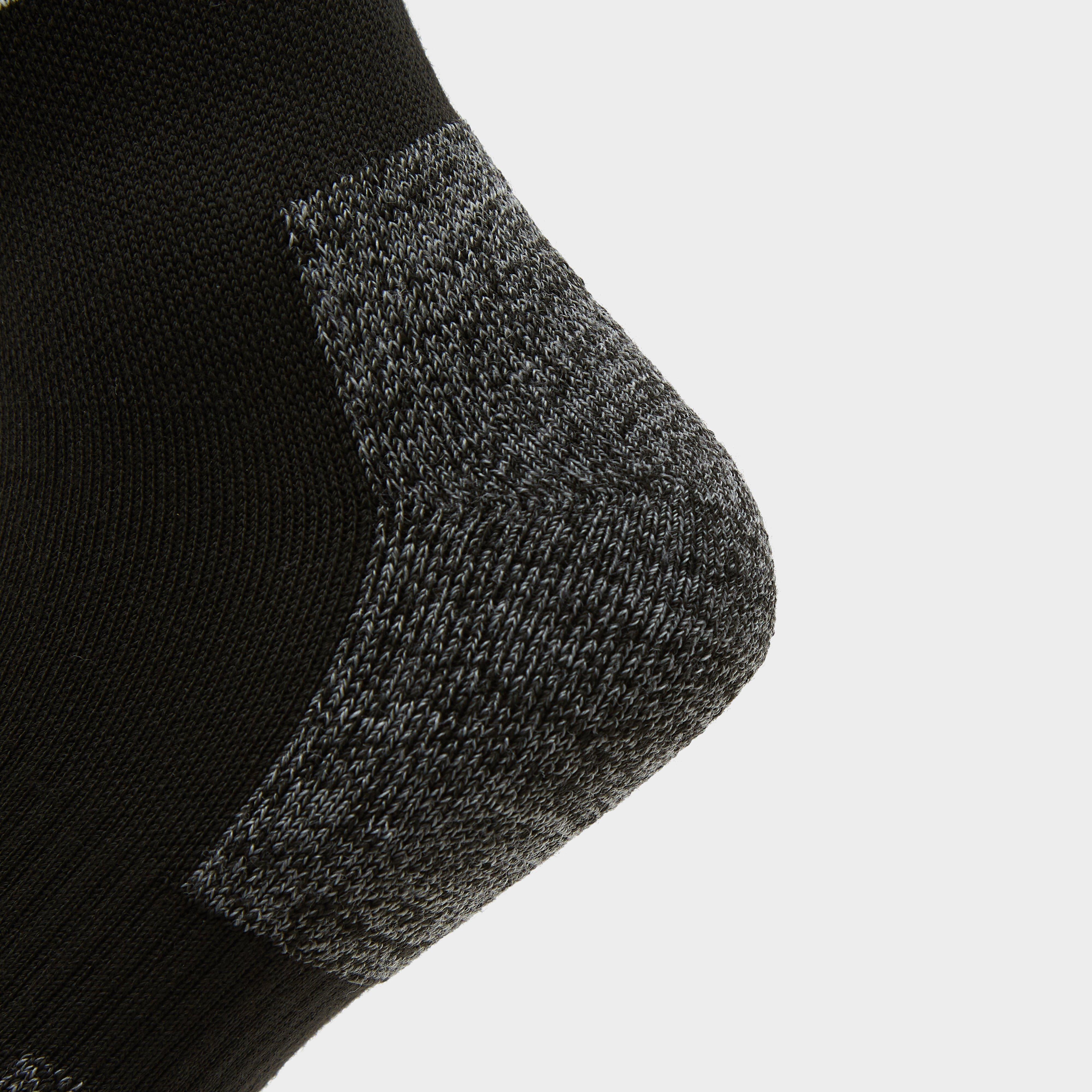 Quick Dry Ankle Socks Black/Grey