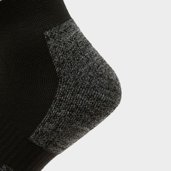 Quick Dry Ankle Socks Black/Grey