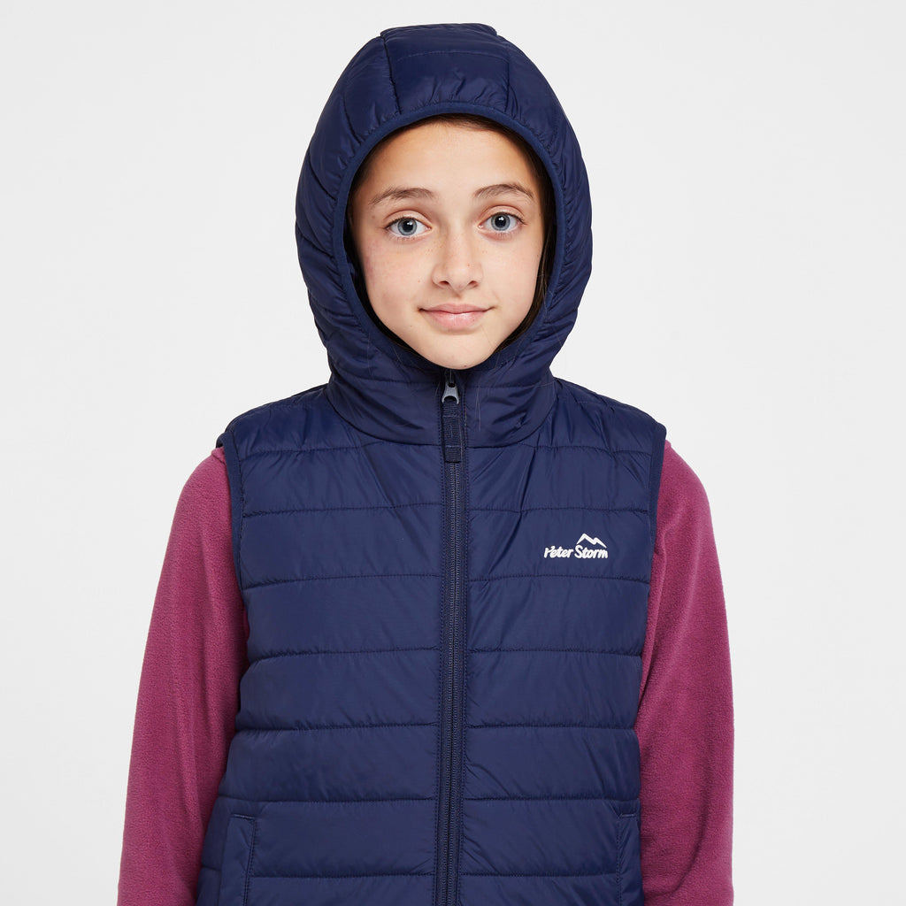 Kids Blisco II Insulated Gilet Navy