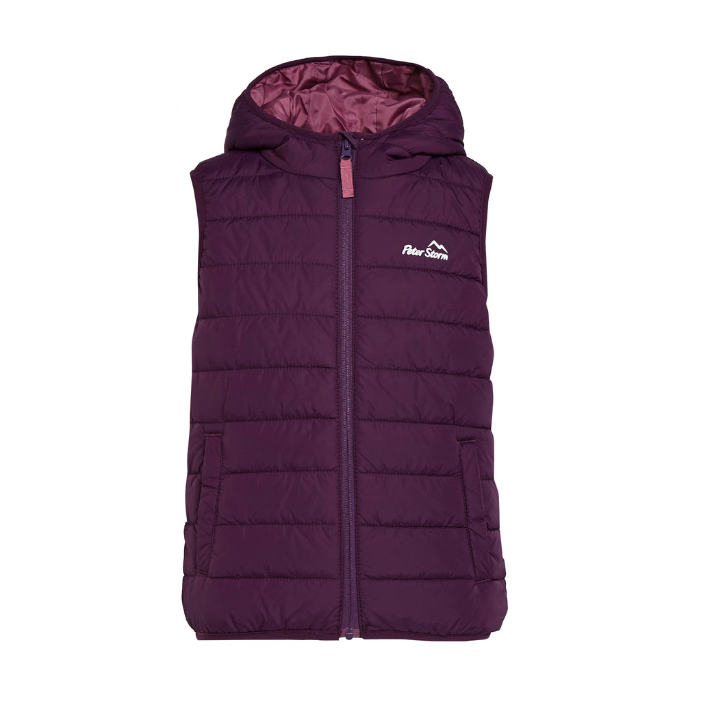 Kids Blisco II Insulated Gilet Purple