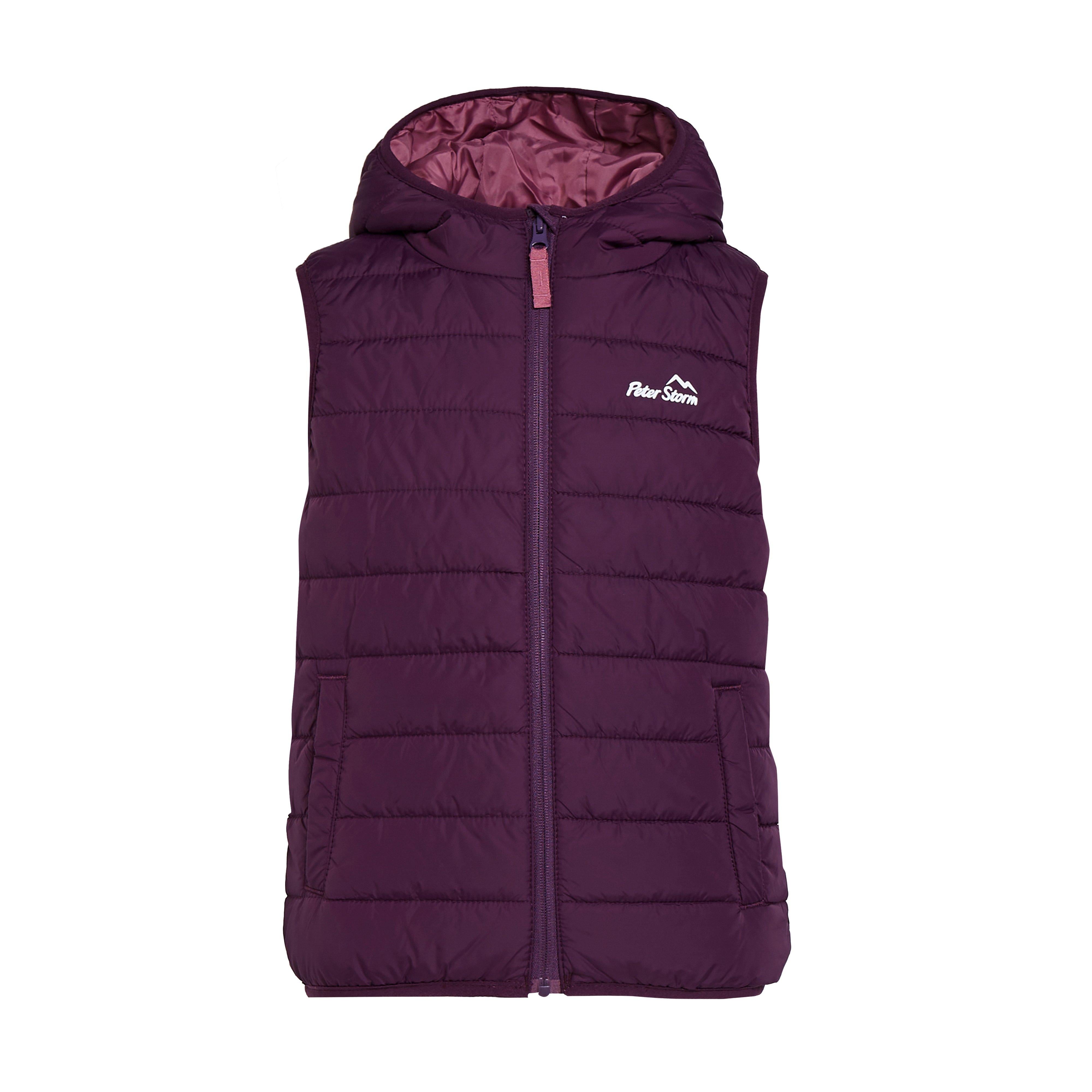 Kids Blisco II Insulated Gilet Purple