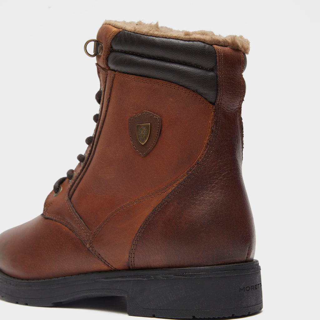 Womens Ottavia Lace Up Boots Brown