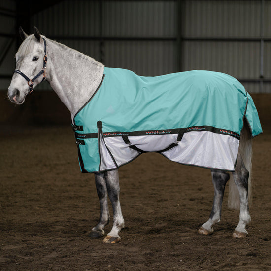 Rivieria Breezy 0g Lightweight Turnout Rug Blue/White