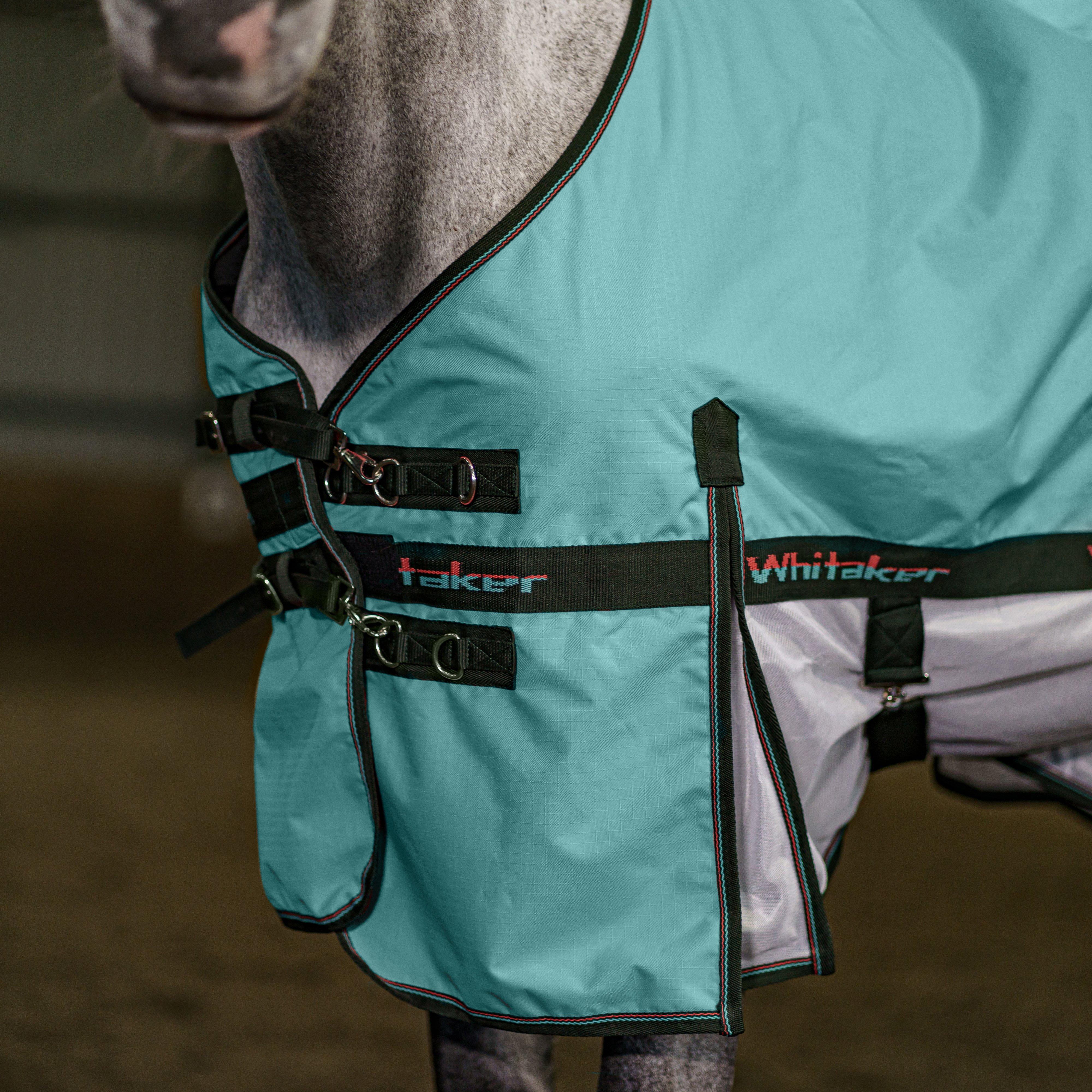 Rivieria Breezy 0g Lightweight Turnout Rug Blue/White