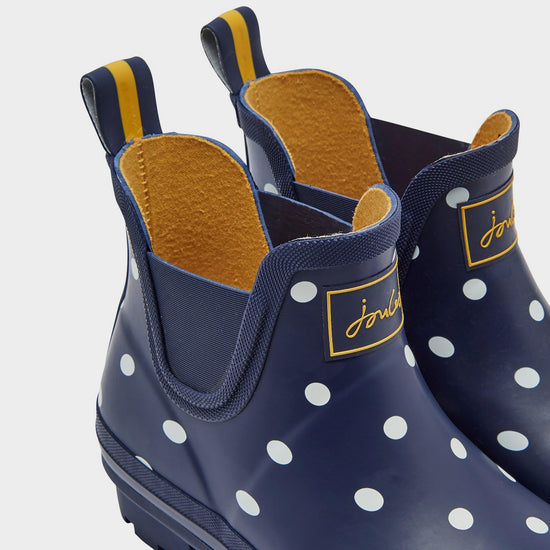 Womens Wellibob French Navy Spot