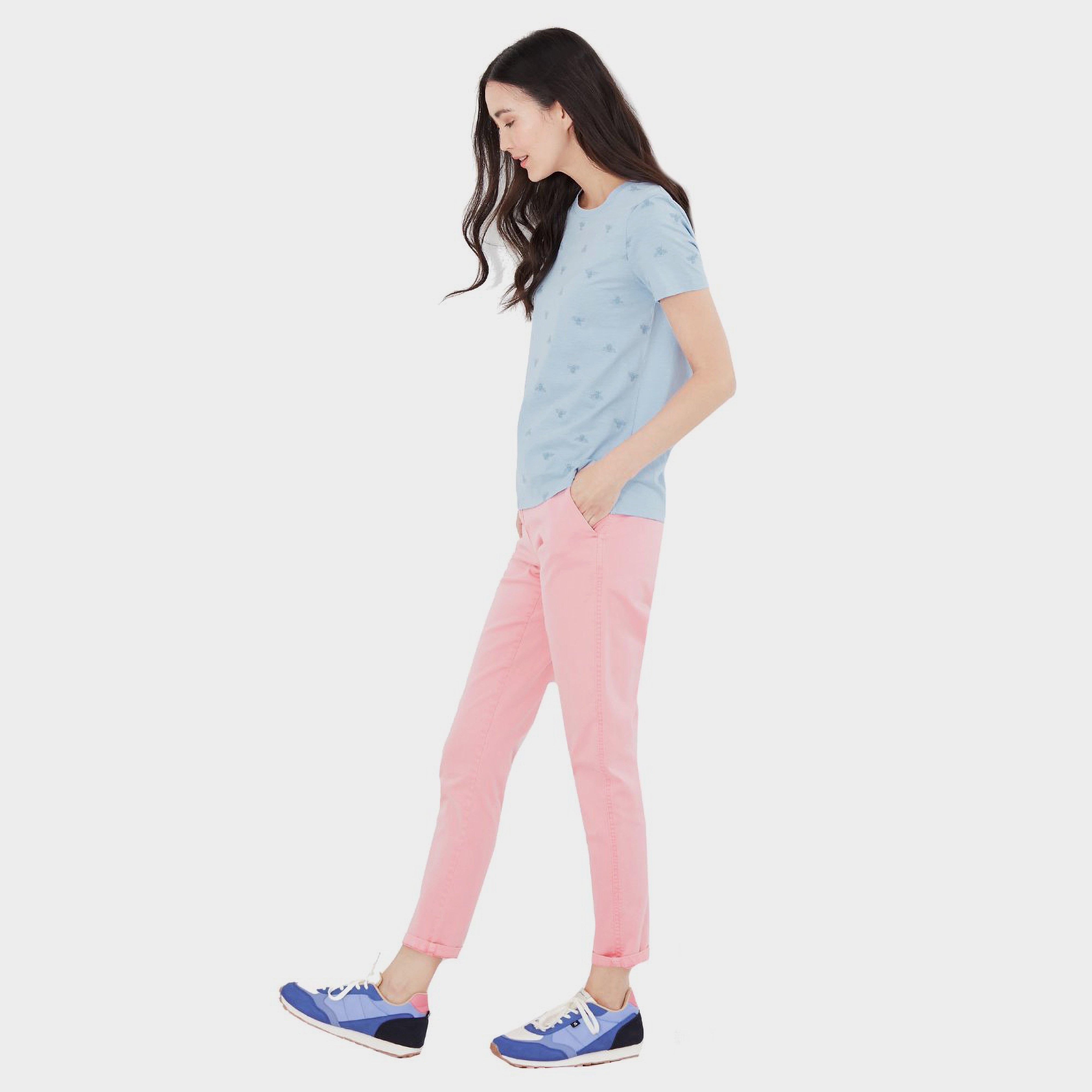 Womens Carley Embroidered T-Shirt Blue Bee