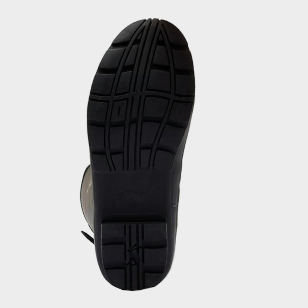 Womens Welly Print Black Metallic Bee