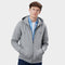 Mens Mayday Zip Hoodie Grey Marl