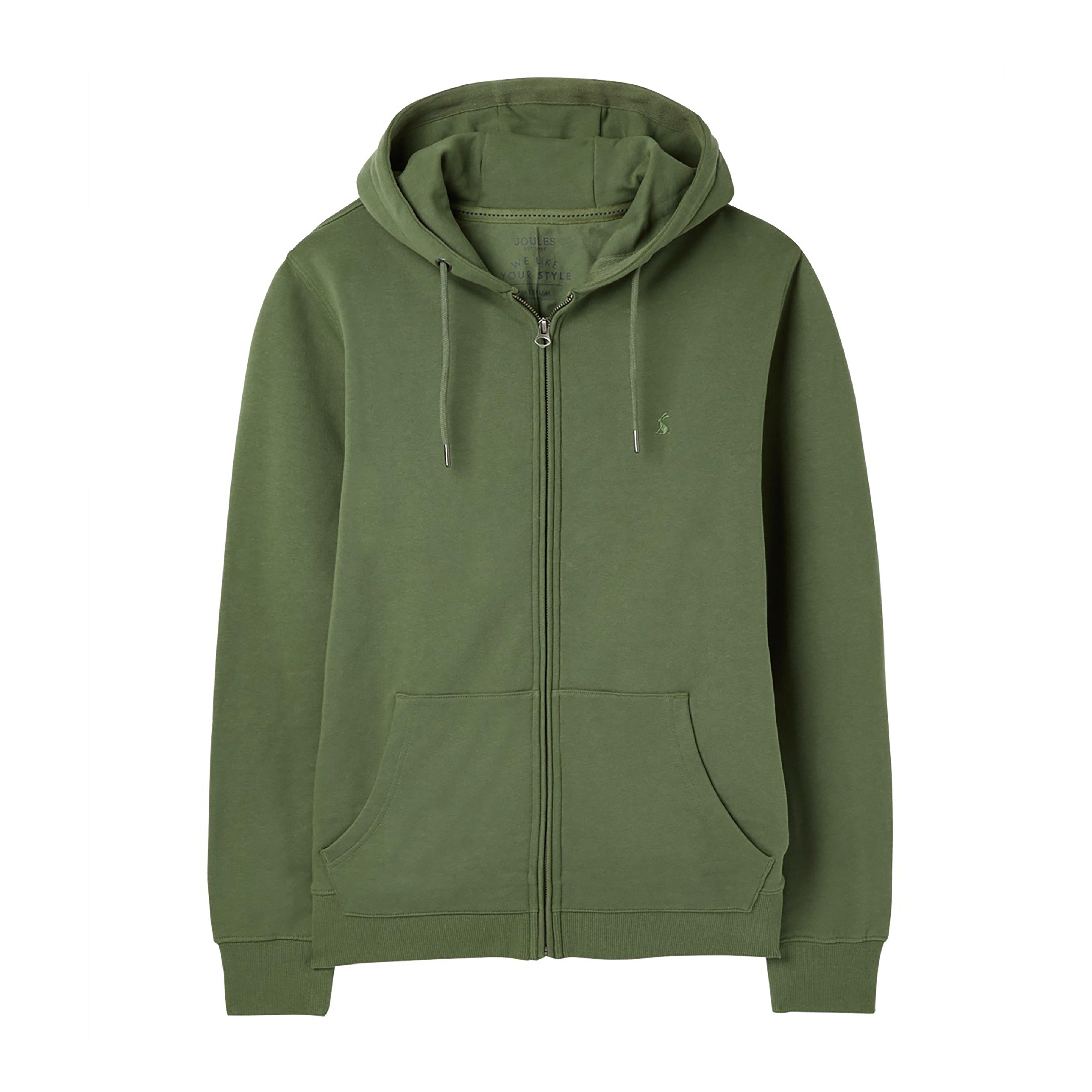 Mens Mayday Zip Hoodie Seaweed
