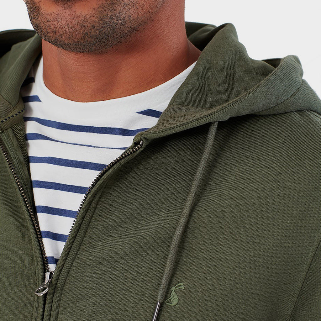 Mens Mayday Zip Hoodie Seaweed