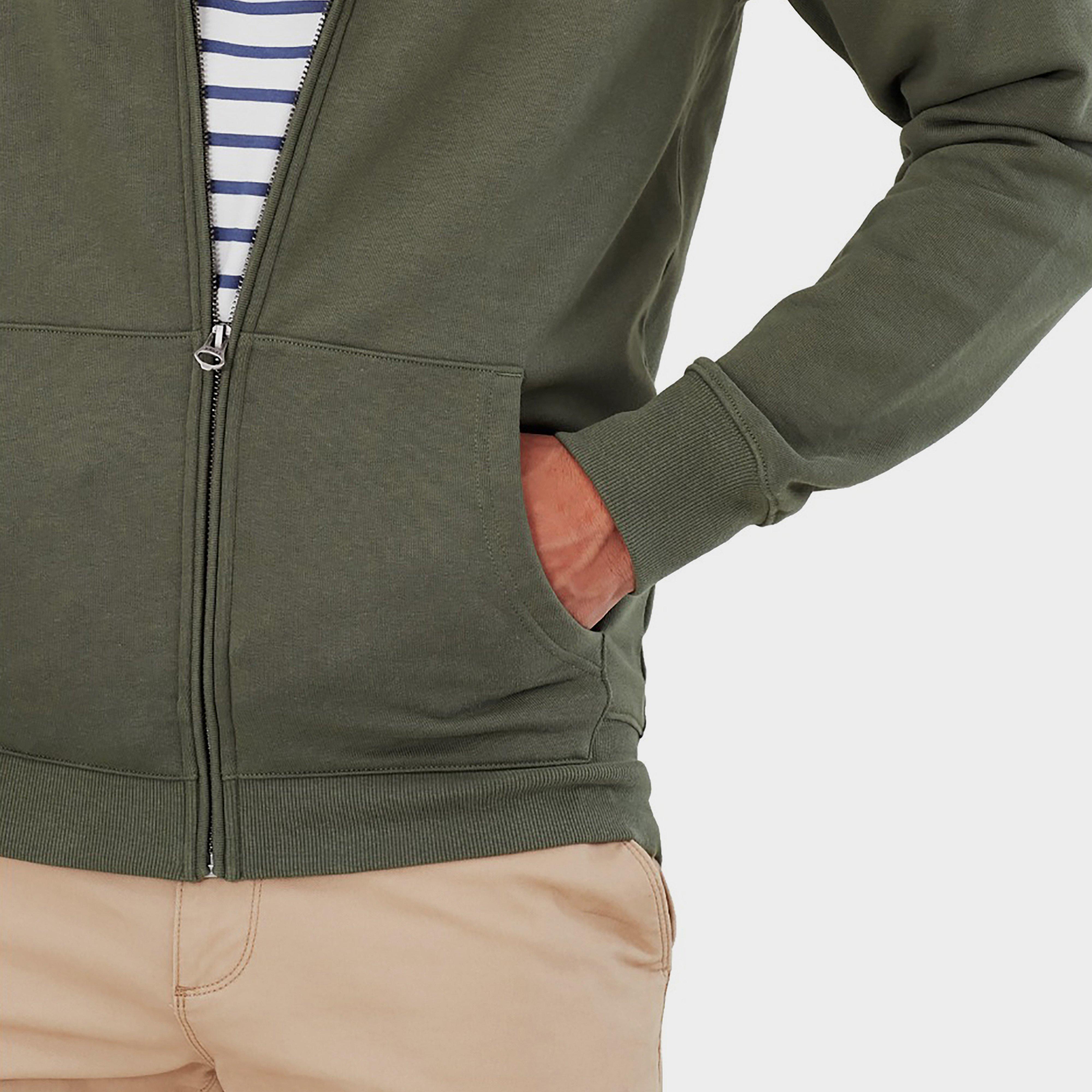 Mens Mayday Zip Hoodie Seaweed