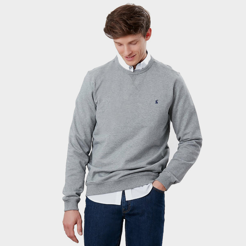 Men’s Monty Crew Neck Sweatshirt Grey Marl