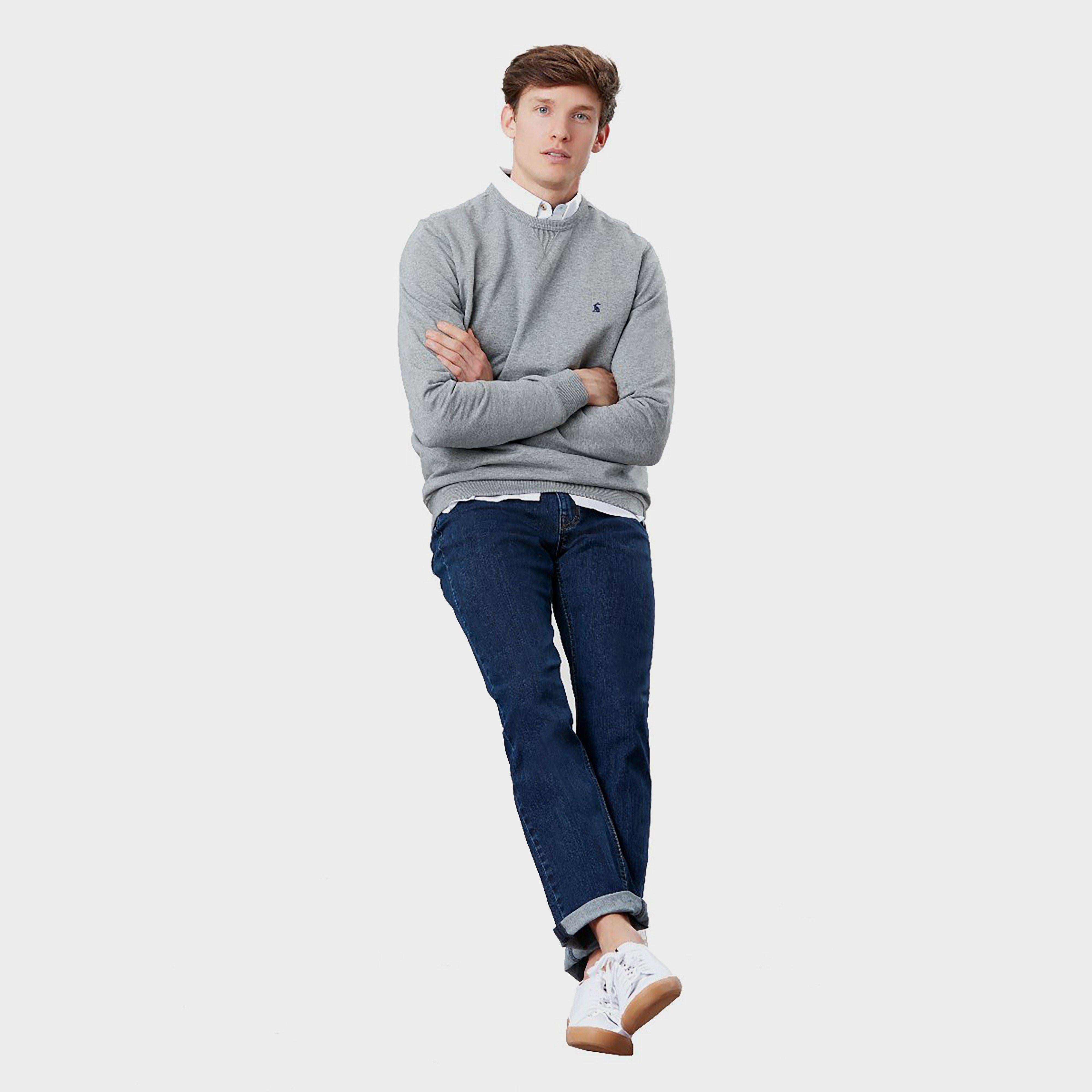 Men’s Monty Crew Neck Sweatshirt Grey Marl