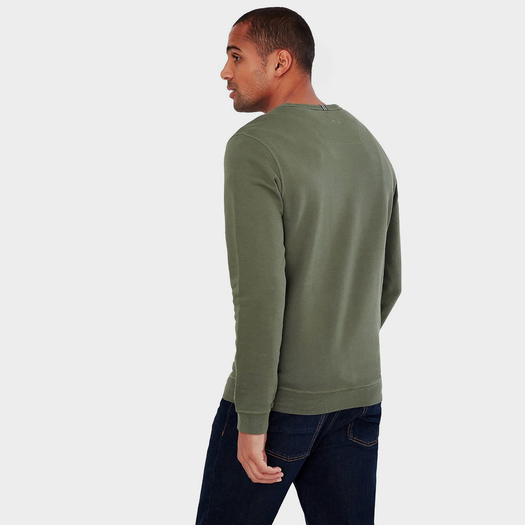 Men’s Monty Crew Neck Sweatshirt Seaweed