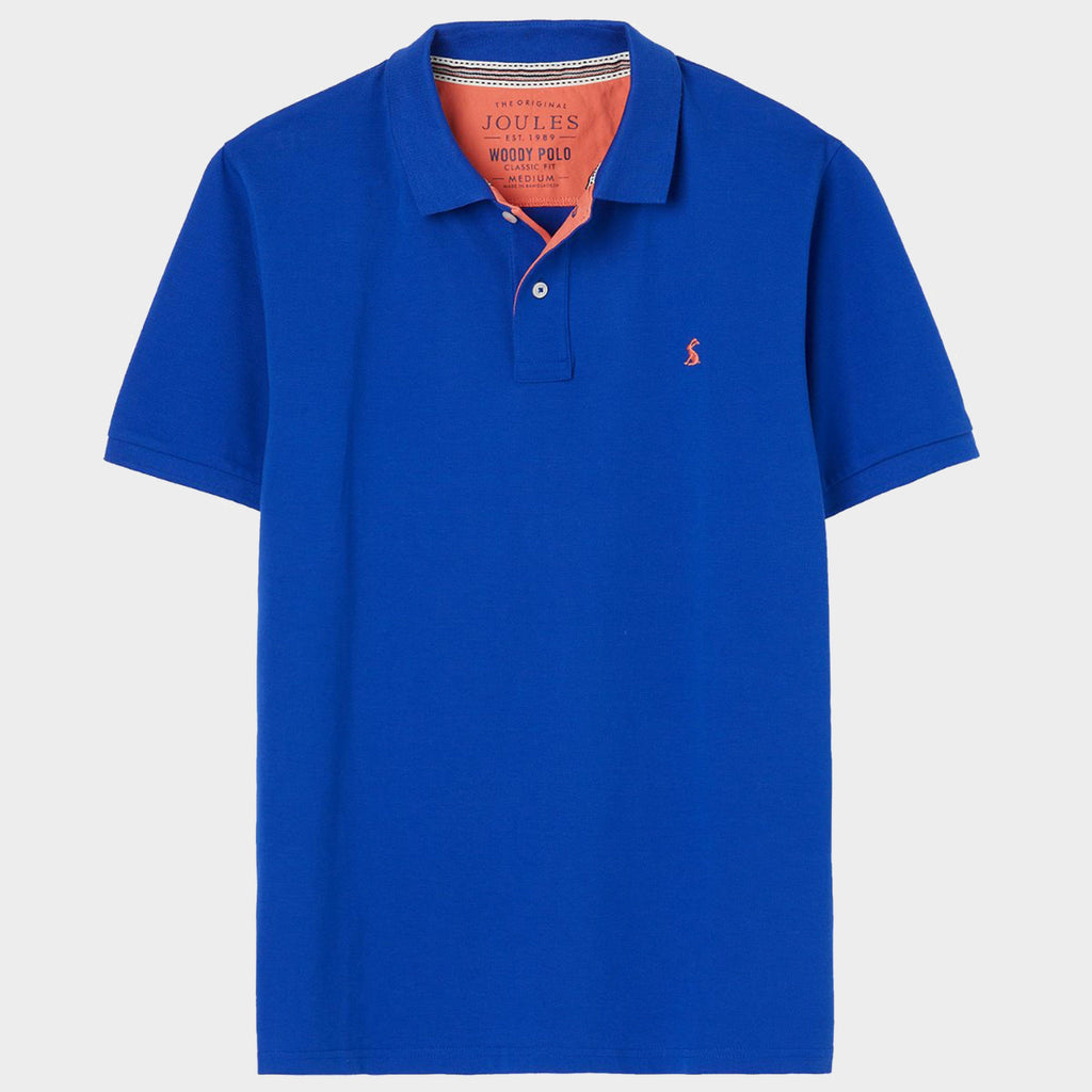 Mens Woody Polo Shirt Blue