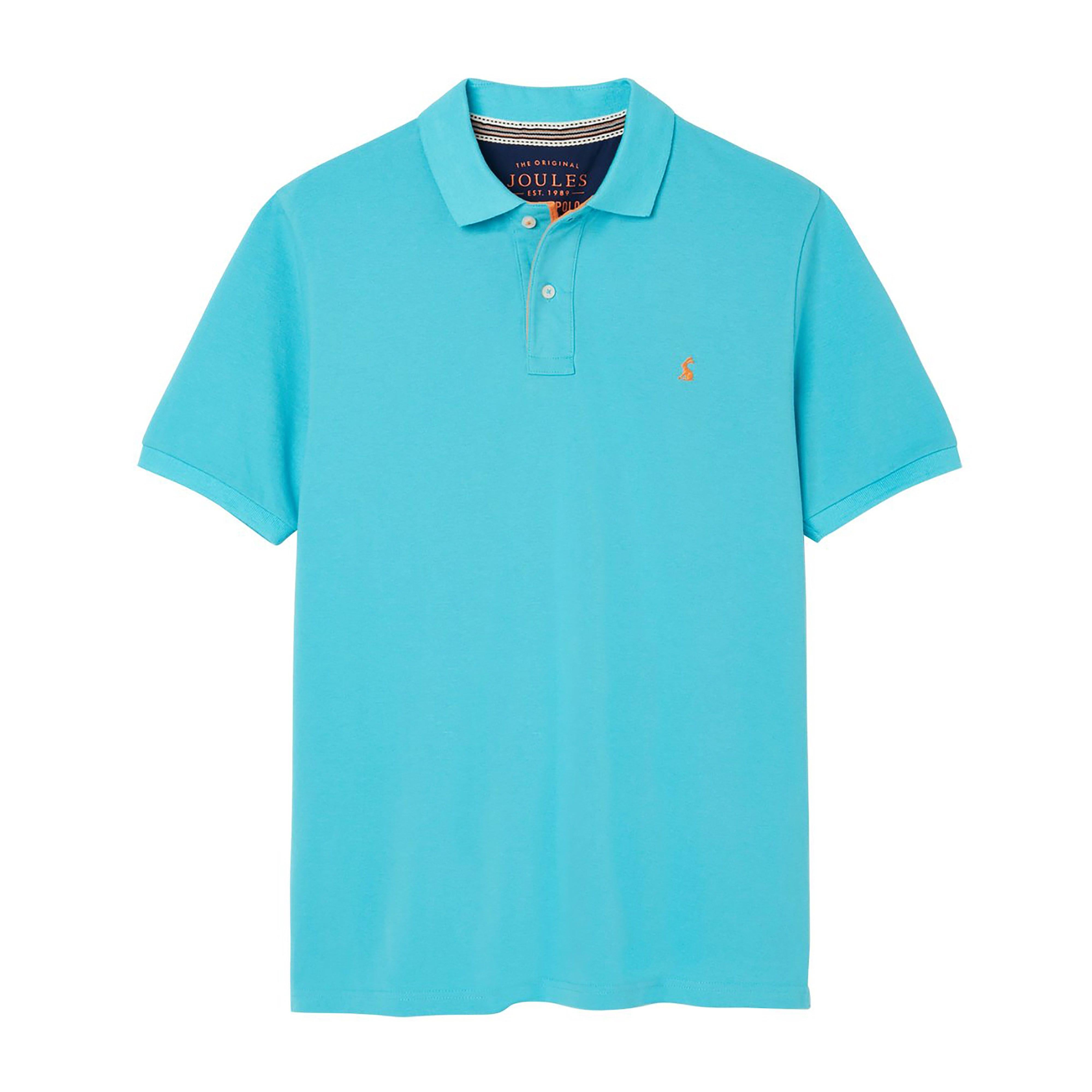 Mens Woody Polo Shirt River Blue