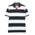 Men's Filbert Polo Blue White Stripe