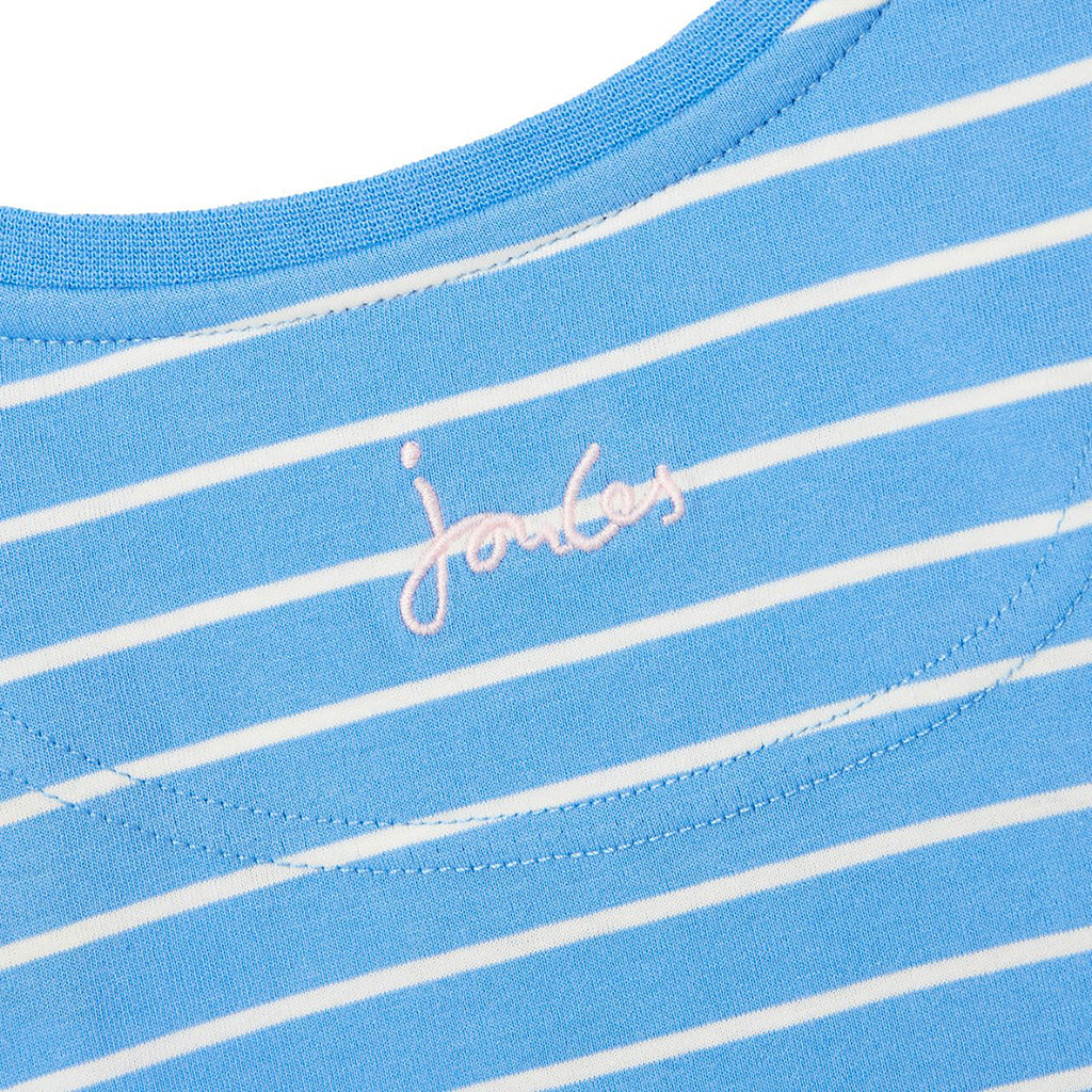 Childs Ava Top Blue Stripe Horse