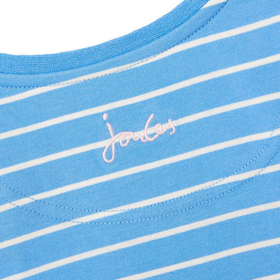 Childs Ava Top Blue Stripe Horse