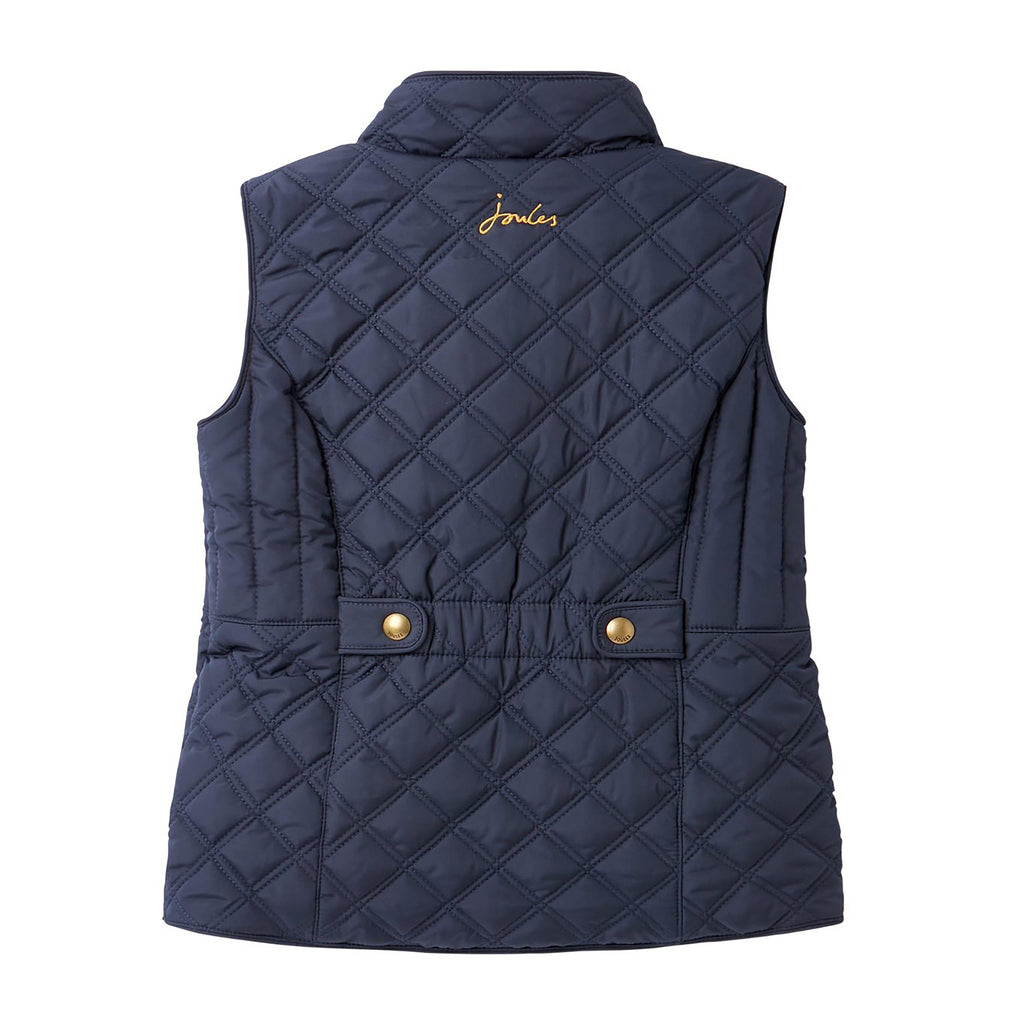 Childs Minx Quilted Gilet French Navy