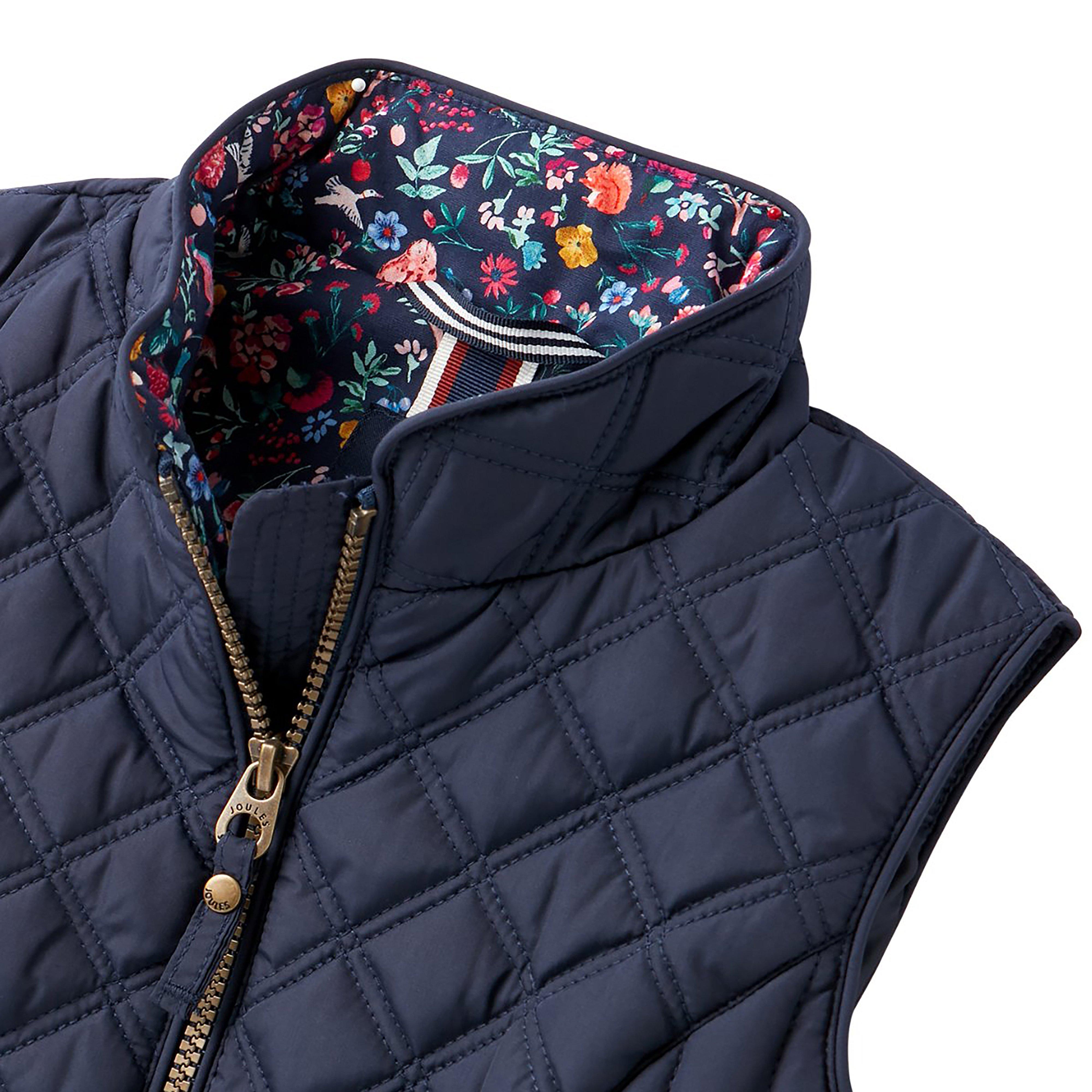 Childs Minx Quilted Gilet French Navy