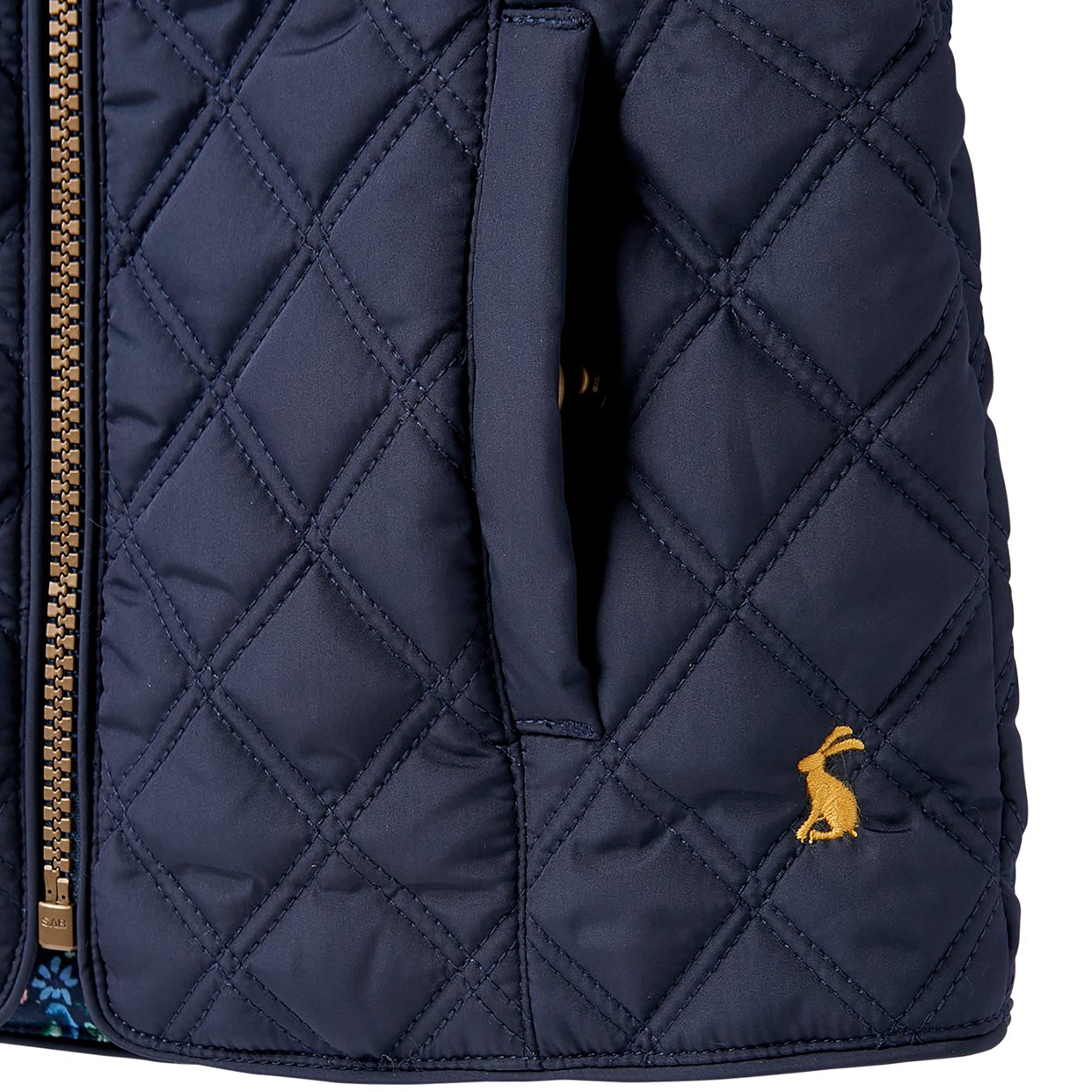 Childs Minx Quilted Gilet French Navy