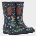 Kids Roll Up Wellies Navy Gruffalo