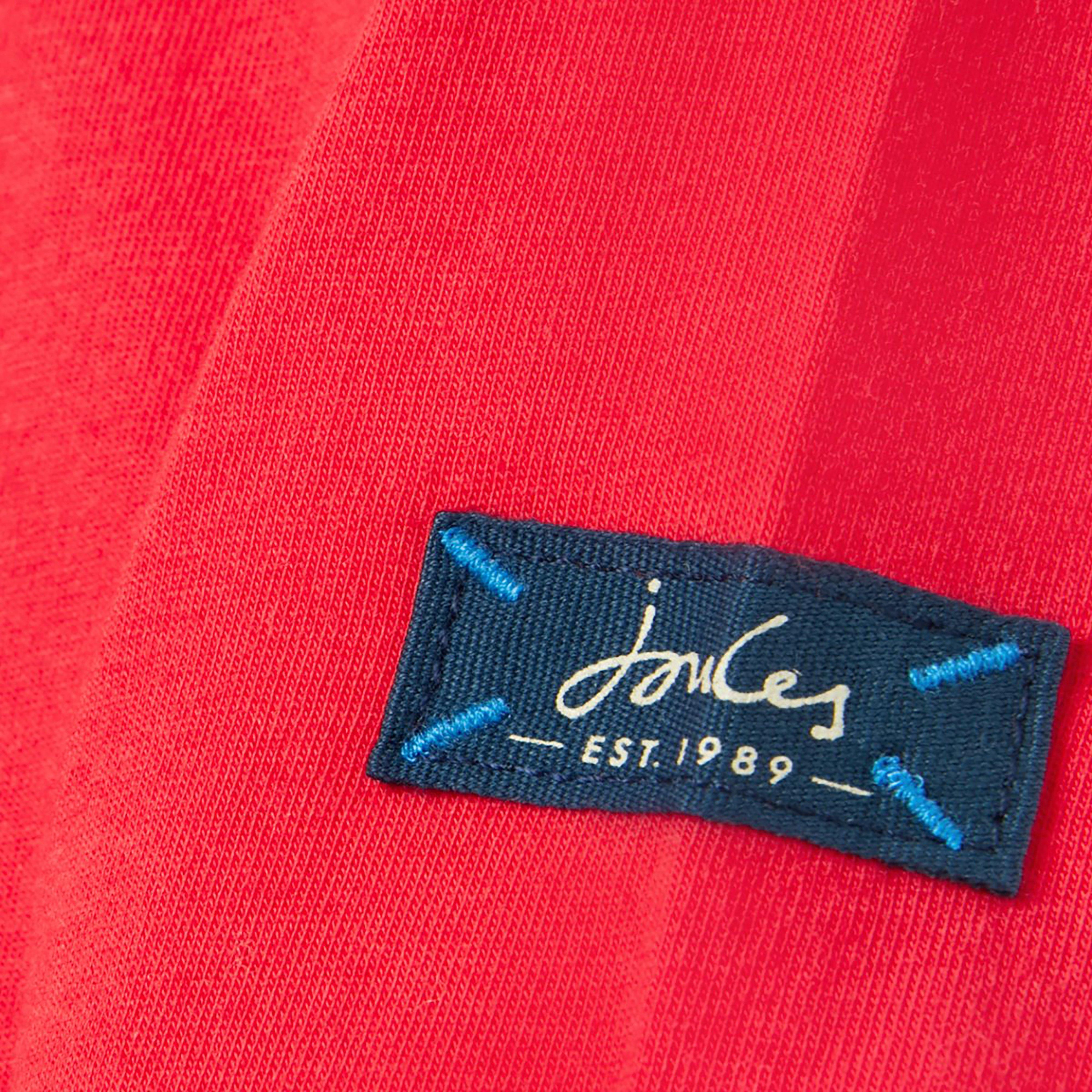 Childs Jack Long Sleeve Top Red Dino