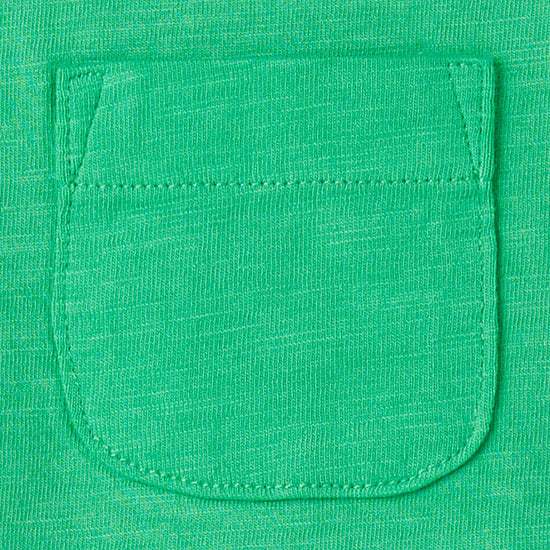 Childs Laundered T-Shirt Granny Smith