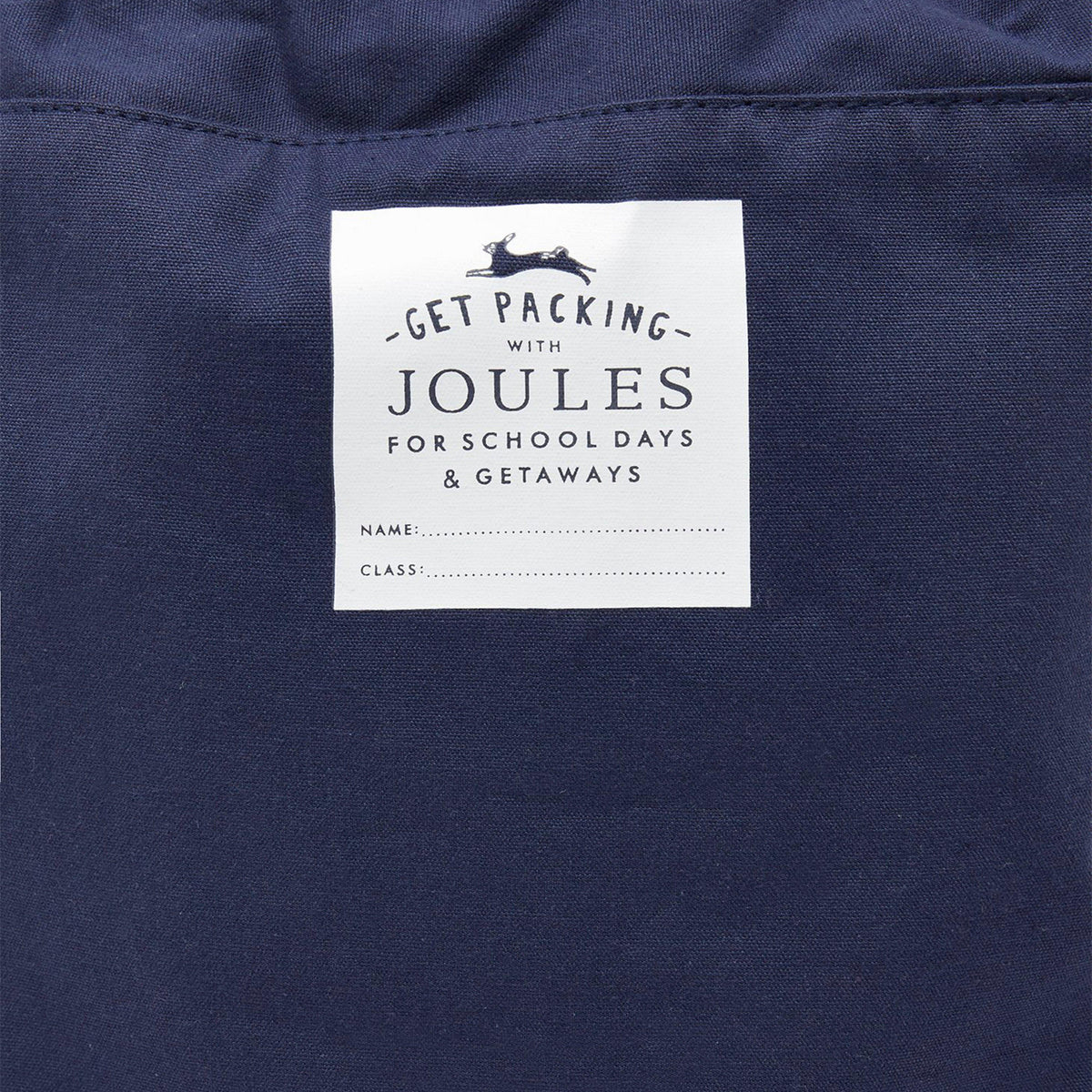 Kids Active Drawstring Bag Navy Beasts