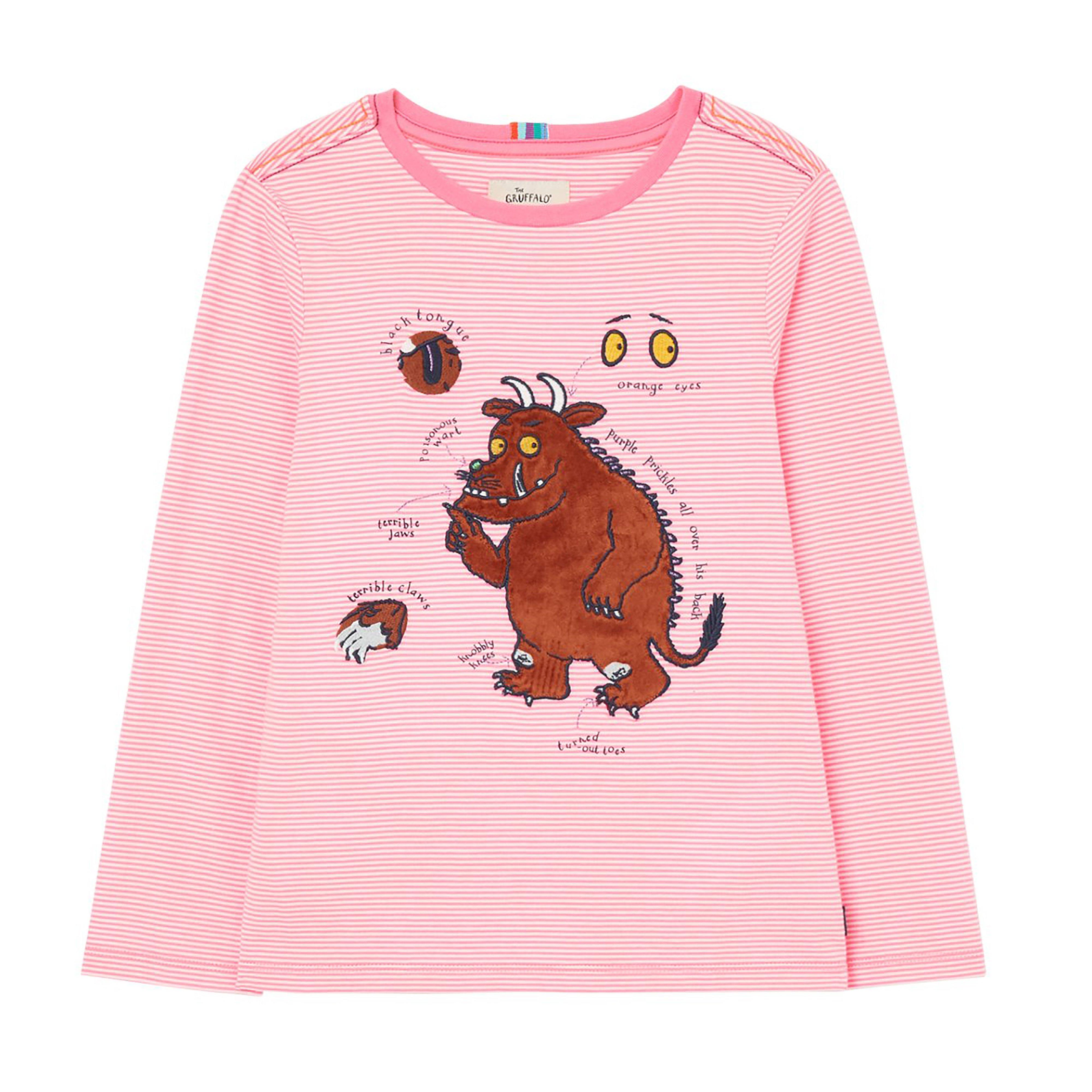 Childs Gruffalo Ava Top Gruffalo Pink Stripe