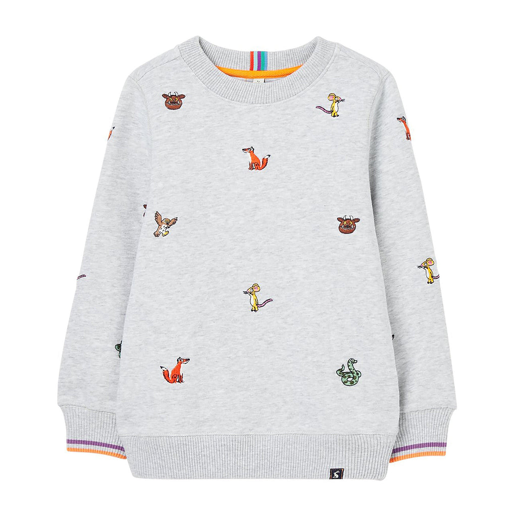 Childs Jonti Sweatshirt Grey Gruffalo Icons