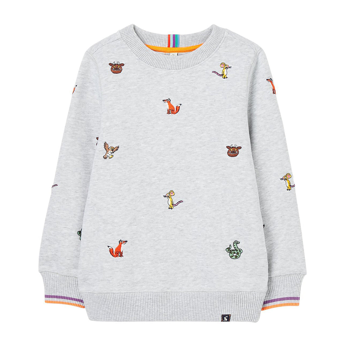 Childs Jonti Sweatshirt Grey Gruffalo Icons